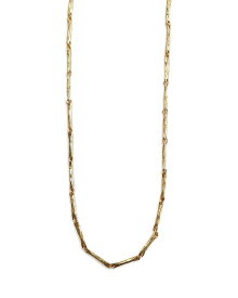 【送料無料】 アルジェントヴィーヴォ レディース ネックレス・チョーカー・ペンダントトップ アクセサリー Bar Chain Necklace 18" Gold