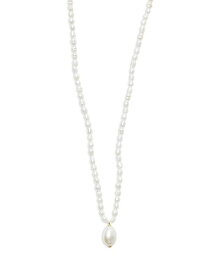 【送料無料】 アルジェントヴィーヴォ レディース ネックレス・チョーカー・ペンダントトップ アクセサリー Cultured Freshwater Pearl All Around Pendant Necklace in 18K Gold Plated Sterling Silver 15.5"-16.5" White