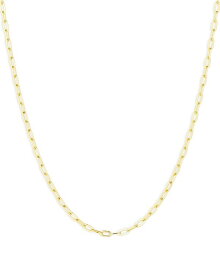 【送料無料】 アルジェントヴィーヴォ レディース ネックレス・チョーカー・ペンダントトップ アクセサリー Link Necklace in 18K Gold Plated Sterling Silver 15" Gold