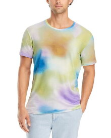 【送料無料】 エーティーエム メンズ Tシャツ トップス Cotton Jersey Watercolor Print Tee Watercolor