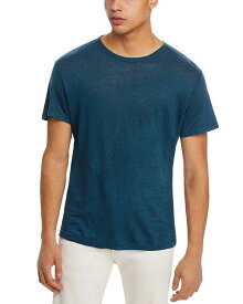 【送料無料】 アレックスクレーン メンズ Tシャツ トップス Sun Regular Fit Linen Tee Dusk