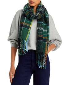 【送料無料】 エコー レディース マフラー・ストール・スカーフ アクセサリー Hiking Plaid Boucle Scarf Green