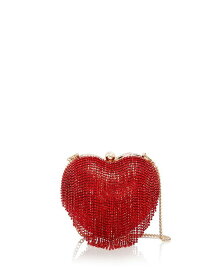 【送料無料】 アクア レディース ショルダーバッグ バッグ Heart Crystal Mini Crossbody - 100% Exclusive Red