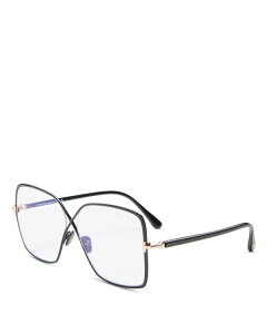 yz gEtH[h fB[X TOXEACEFA ANZT[ Butterfly Blue Light Glasses 59mm Black