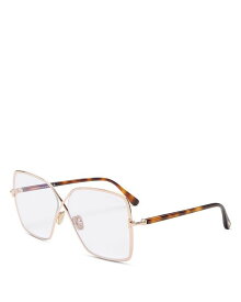 【送料無料】 トム・フォード レディース サングラス・アイウェア アクセサリー Butterfly Blue Light Glasses 59mm Gold