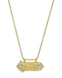 【送料無料】 ゾエレフ レディース ネックレス・チョーカー・ペンダントトップ アクセサリー 14K Yellow Gold Diamond Amulet Necklace 16" Gold