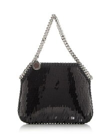 【送料無料】 ステラマッカートニー レディース ショルダーバッグ バッグ Mini Falabella Sequin Shoulder Bag Gold