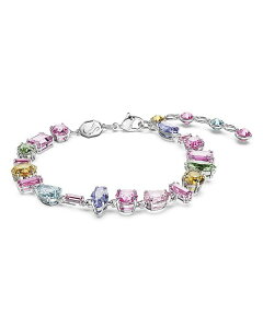 yz XtXL[ fB[X uXbgEoOEANbg ANZT[ Gema Multicolor Mixed Cut Bracelet in Rhodium Plated Multi