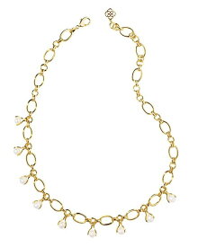 【送料無料】 ケンドラスコット レディース ネックレス・チョーカー・ペンダントトップ アクセサリー Ashton Pearl Chain Necklace 16" Gold/Pearl