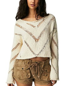 【送料無料】 フリーピープル レディース ニット・セーター アウター Hayley Cotton Boat Neck Sweater Cream