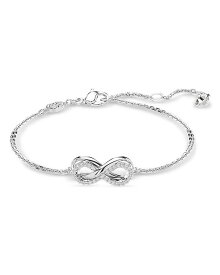 【送料無料】 スワロフスキー レディース ブレスレット・バングル・アンクレット アクセサリー Hyperbola Infinity Bracelet Silver