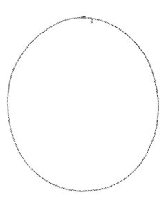 WEn[fB[ fB[X ANZT[ lbNXE`[J[Ey_ggbv [X JOHN HARDY Sterling Silver Classic Chain Box Chain Necklace 24" Silver Vo[