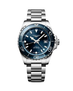 �����W�� ���f�B�[�X �A�N�Z�T���[ �r���v Longines HydroConquest Watch 41mm Blue/Silver �u���[