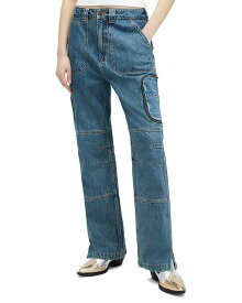 【送料無料】 オールセインツ レディース デニムパンツ ジーンズ ボトムス Florence Regular Fit Denim Carpenter Jeans in Vintage Indigo Vintage Indigo