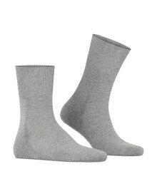 【送料無料】 ファルケ メンズ 靴下 アンダーウェア Running Socks Light Grey