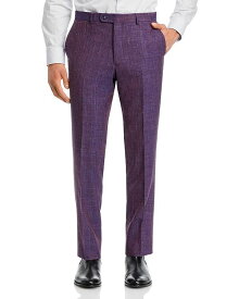 【送料無料】 ジョンバルベイトス スター ユーエスエー メンズ カジュアルパンツ ボトムス Wool & Linen Melange Slim Fit Suit Pants Burgundy