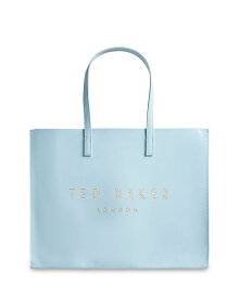 【送料無料】 テッドベーカー レディース トートバッグ バッグ Crikon Crinkle East West Icon Tote Light Blue