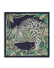 【送料無料】 フェラガモ レディース マフラー・ストール・スカーフ アクセサリー Togo Silk Scarf Blue/Green