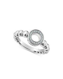 ���S�X ���f�B�[�X �A�N�Z�T���[ �����O LAGOS Sterling Silver Caviar Spark Diamond Ring Silver �V���o�[
