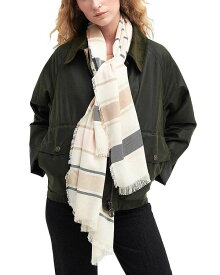 【送料無料】 バブアー レディース マフラー・ストール・スカーフ アクセサリー Broxburn Stripe Scarf Pink/Multi