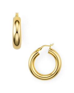 �A���W�F���g���B�[���H ���f�B�[�X �A�N�Z�T���[ �s�A�X�E�C�������O Argento Vivo Tube Hoop Earrings in Sterling Silver 18K Gold-Plated Sterling Silver or 18K Rose Gold-Plated Sterling Gold �S�[���h
