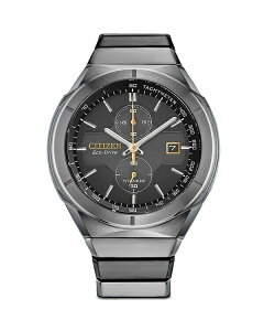 �V�`�Y�� ���f�B�[�X �A�N�Z�T���[ �r���v Citizen Super Titanium Armor Chronograph 44mm Black �u���b�N
