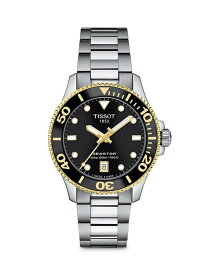 【送料無料】 ティソット レディース 腕時計 アクセサリー Seastar 1000 Watch 36mm Black/Silver