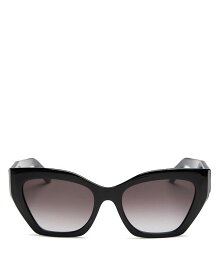 【送料無料】 フェラガモ レディース サングラス・アイウェア アクセサリー Cat Eye Sunglasses 54mm Black/Gray Gradient