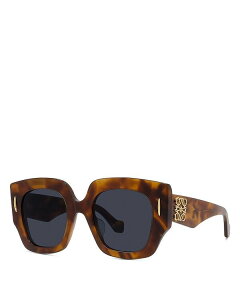 yz Gx fB[X TOXEACEFA ANZT[ Anagram Geometric Sunglasses 50mm Havana/Gray Solid