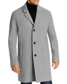 【送料無料】 コールハーン メンズ コート アウター Single-Breasted Top Coat Light Gray