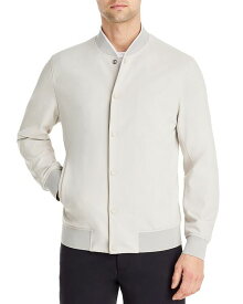 【送料無料】 セオリー メンズ ジャケット・ブルゾン アウター Murphy Precision Slim Fit Bomber Jacket Putty