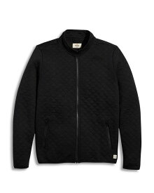 【送料無料】 マリーン レイヤー メンズ ジャケット・ブルゾン アウター Corbet Quilted Full Zip Jacket Black