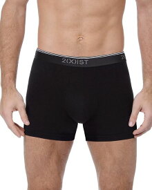 【送料無料】 ツーイグジスト メンズ ボクサーパンツ アンダーウェア Stretch Boxer Briefs Pack of 3 Black