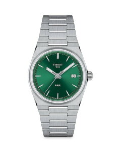 eB\bg fB[X ANZT[ rv Tissot PRX Watch 35mm Green/Silver O[