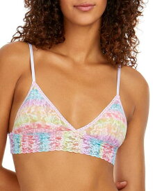 【送料無料】 ハンキーパンキー レディース ブラジャー アンダーウェア Printed Lace Bralette Bohemian Stripe