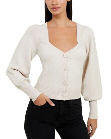 【送料無料】 フレンチコネクション レディース ニット・セーター カーディガン アウター Babysoft Puff Sleeve Cardigan Light Oatmeal