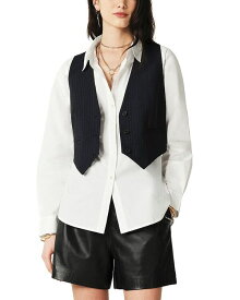 【送料無料】 バッシュ レディース ベスト アウター Passy Cropped Wool Vest Night Blue