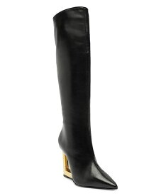 【送料無料】 シュッツ レディース ブーツ・レインブーツ シューズ Women's Filipa Pointed Toe Tall High Heel Boots Black