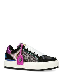 【送料無料】 カートジェイガーロンドン レディース スニーカー シューズ Women's Southbank Tag Platform Sneakers Black