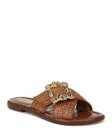 【送料無料】 サムエデルマン レディース サンダル シューズ Women's Gracyn Buckle Strap Slide Sandals Cuoio