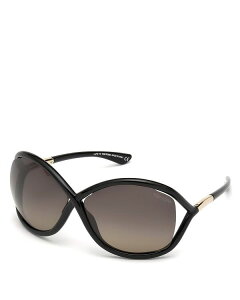 yz gEtH[h fB[X TOXEACEFA ANZT[ Whitney Geometric Sunglasses 64mm Black/Gray Polarized Gradient