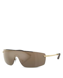 【送料無料】 オリバーピープルズ レディース サングラス・アイウェア アクセサリー R-4 Shield Sunglasses 138mm Brown Mirrored Solid