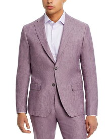 【送料無料】 ロバートグラハム メンズ ジャケット・ブルゾン アウター Delave Linen Slim Fit Suit Jacket Purple