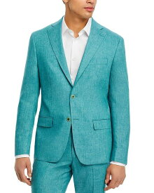 【送料無料】 ロバートグラハム メンズ ジャケット・ブルゾン アウター Delave Linen Slim Fit Suit Jacket Teal