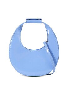 【送料無料】 スタウド レディース ハンドバッグ バッグ Moon Leather Saddle Bag Blue Hydrangea