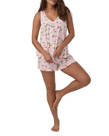 【送料無料】 ベッドヘッドパジャマ レディース ナイトウェア アンダーウェア Sleeveless Boxer Pajama Set Pink Summer