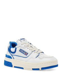 【送料無料】 オートリ― メンズ スニーカー シューズ Men's CLC Leather Low Top Sneakers White/Blue