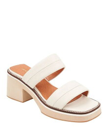 【送料無料】 アンドレア アース レディース サンダル シューズ Women's Layla Slip On Strappy High Heel Sandals Creme