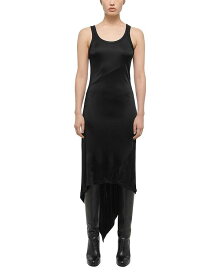 【送料無料】 ヘルムート ラング レディース ワンピース トップス Scarf Hem Tank Dress Black