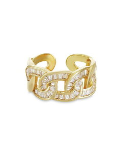 yz GeBJ fB[X O ANZT[ Sparkling Link Ring Gold